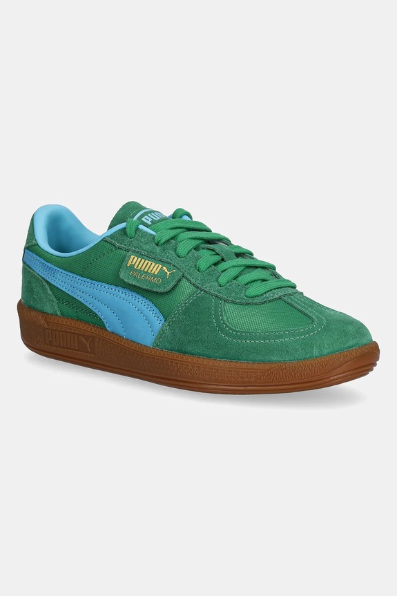 Tenisice Puma Palermo Vintage Update brušena koža zelena 401364