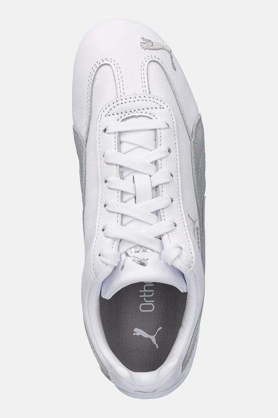 Puma sneakers din piele Speedcat LTH alb 401603