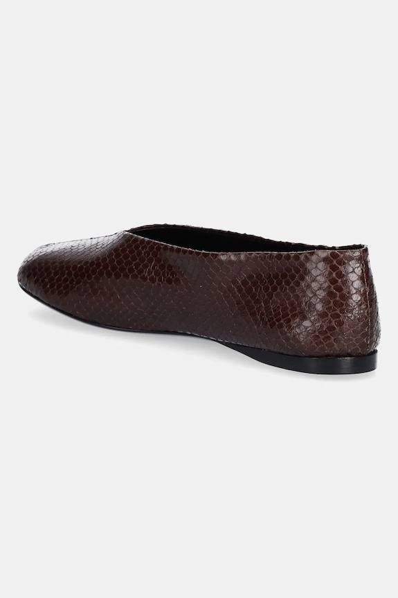 Obuwie Proenza Schouler baleriny skórzane Tee SH251015B.G001FC.207 brązowy