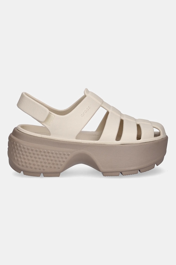 Crocs sandali Stomp Fisherman Sandal 209938.0LL beige SS25