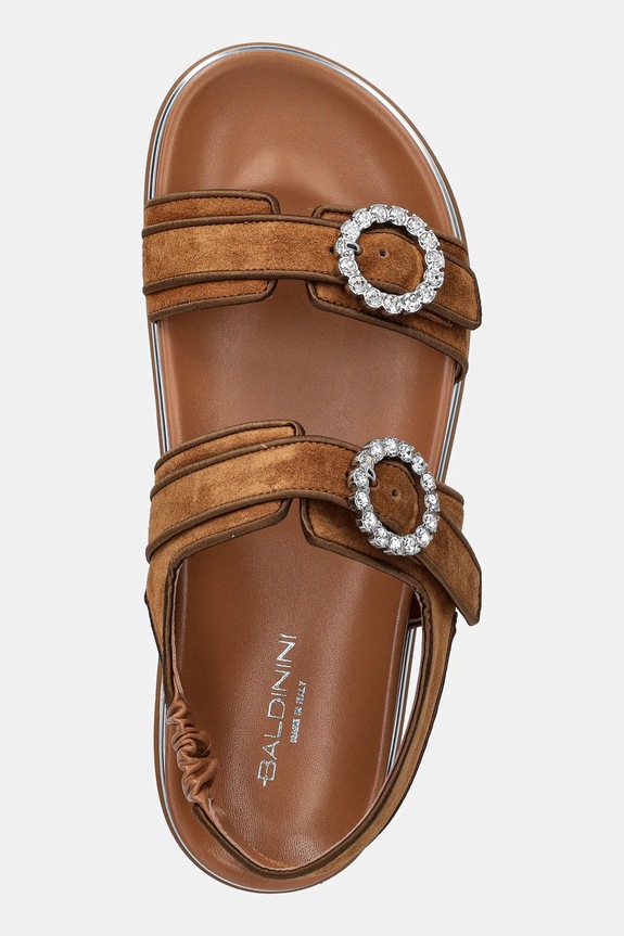 Baldinini sandali in camoscio marrone D5E192P1CRRS.DSTN