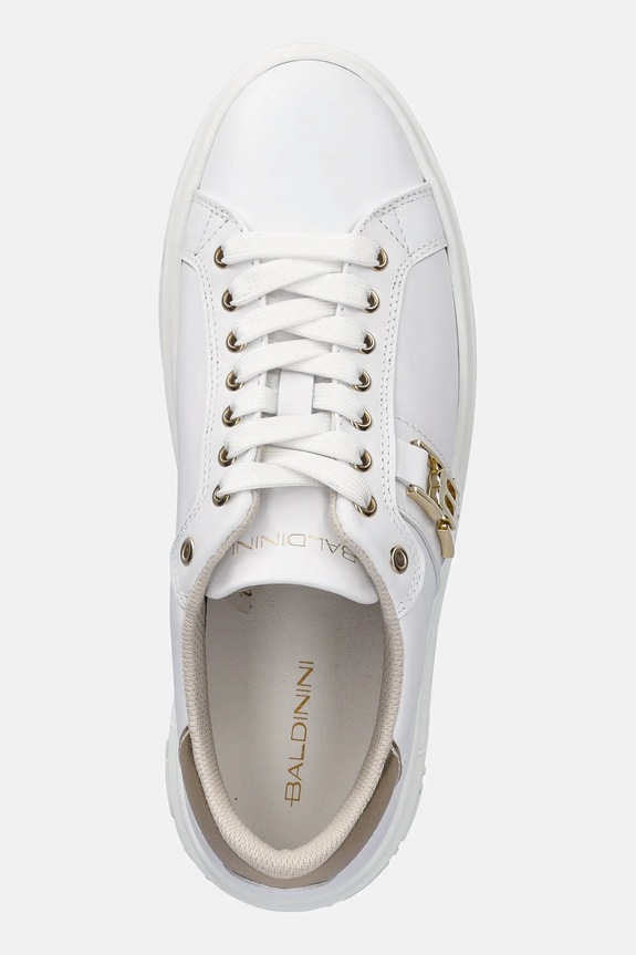 Baldinini sneakers in pelle bianco D5E812T1VTVL.BOPL