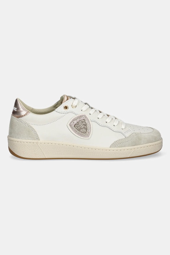 Blauer sneakers din piele OLYMPIA S5OLYMPIA11.DIV bej SS25