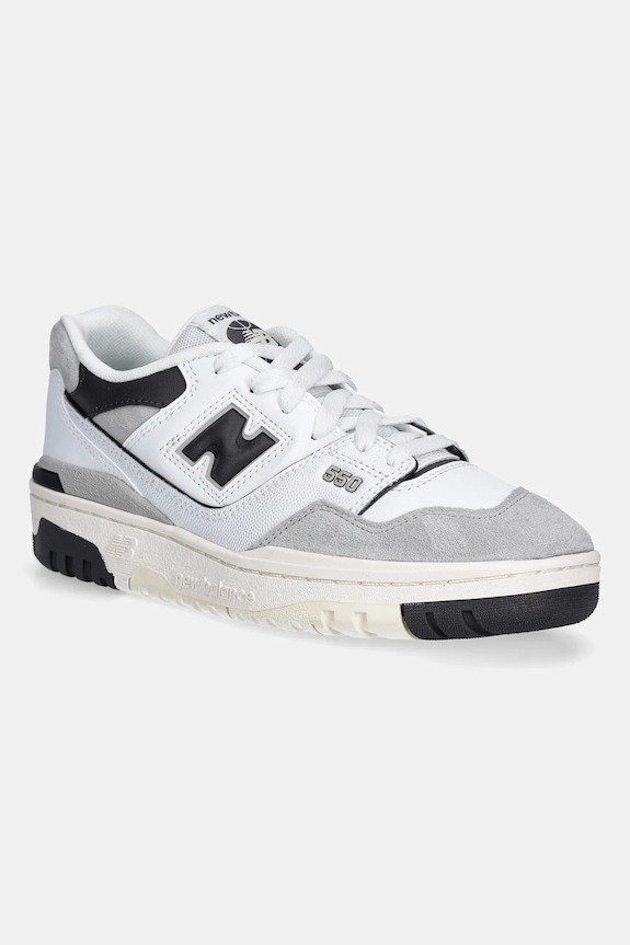 New Balance sneakersy 550 skóra zamszowa biały GSB550BW