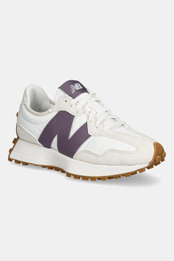 Tenisky New Balance 327 semišová kůže béžová WS327FTC
