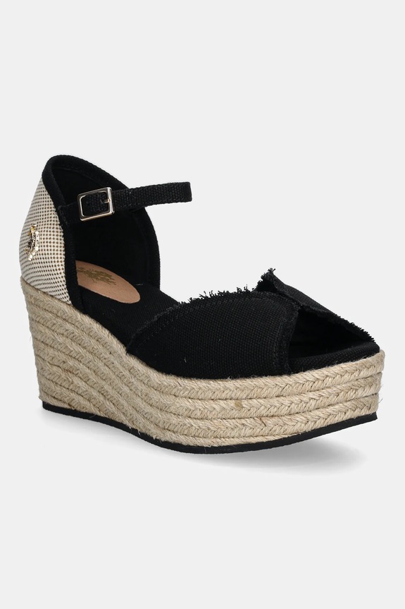U.S. Polo Assn. szandál ALEIDA koturnus fekete ALEIDA003W.5T1