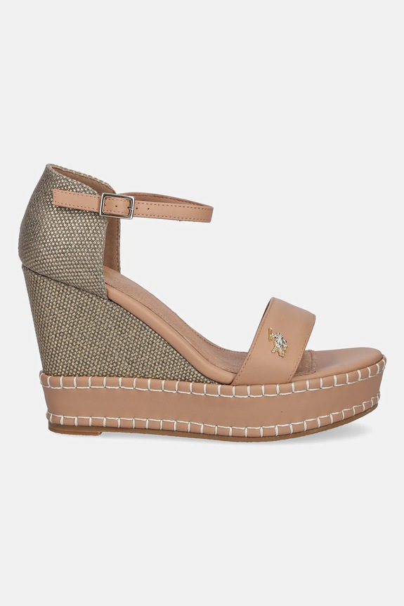 Σανδάλια U.S. Polo Assn. AYLIN AYLIN025W.5YC1 καφέ SS25