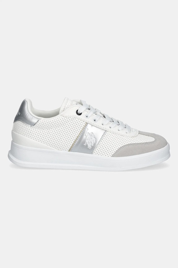 U.S. Polo Assn. Sneakersy CAMPY CAMPYW001W.5YS4 biały SS25