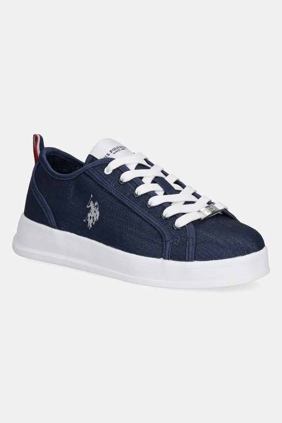 Tenisky U.S. Polo Assn. CAMPY plochá námořnická modř CAMPYW003W.5T1