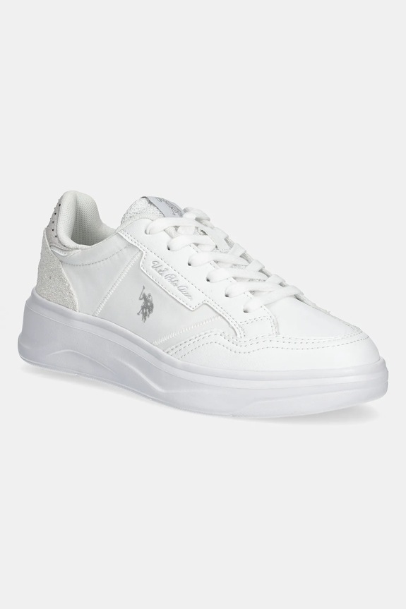 U.S. Polo Assn. Sneakersy GINGER imitacja skóry licowej biały GINGER002W.5YT1