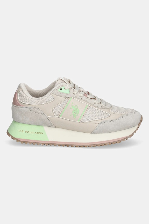 U.S. Polo Assn. Sneakersy SACHA SACHA006W.5MS1 beżowy SS25