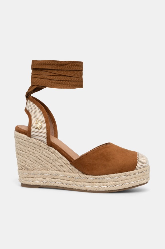 U.S. Polo Assn. Espadryle STEFY STEFY001W.5HT2 brązowy SS25