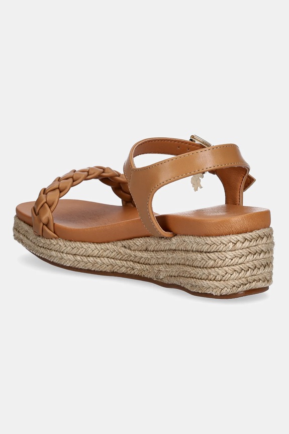 Boty Sandály U.S. Polo Assn. ASTRID ASTRID001W.5Y1 hnědá