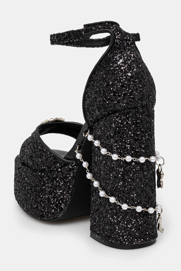 Încălțăminte Koi Footwear sandale x Rocky Horror Show Frank N Furter Charm Heels FrankNFurter negru