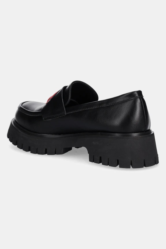 Încălțăminte Koi Footwear mocasini x Rocky Horror Show Science Fiction Lips Loafers ScienceFictionLips negru
