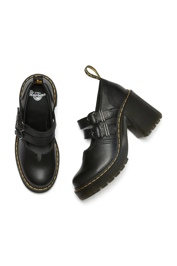 Dr. Martens pantofi de piele Eviee Mary Jane DM27371001