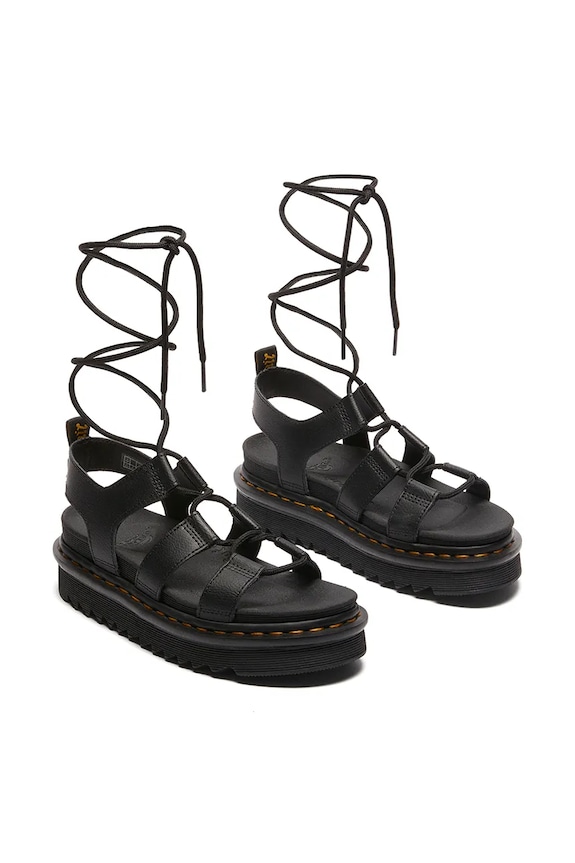 Dr. Martens sandały skórzane Nartilla DM31617001 czarny SS25