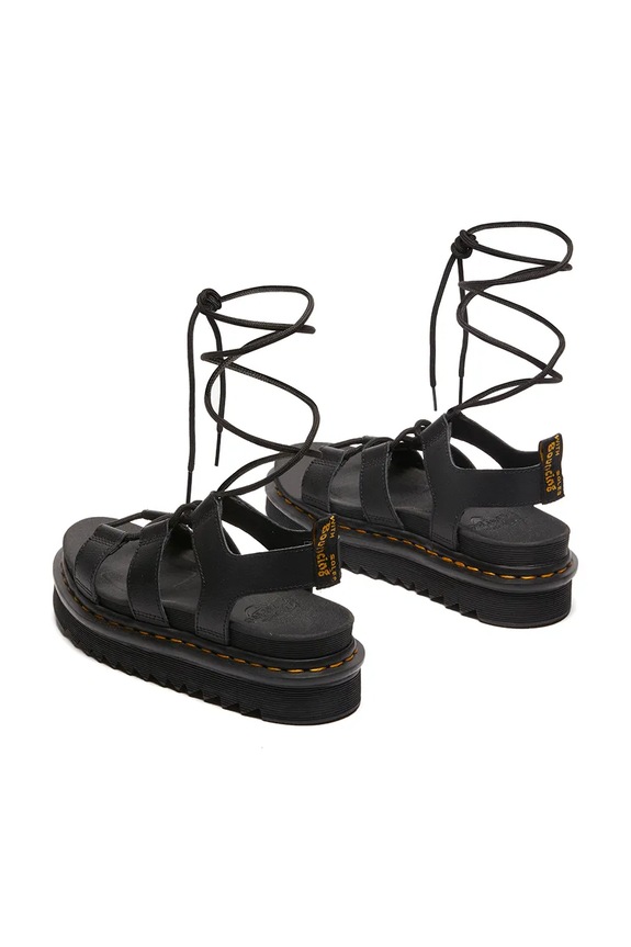 Dr. Martens sandały skórzane Nartilla DM31617001 czarny