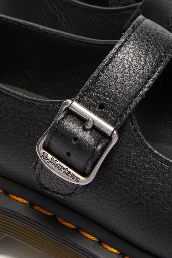 Cipők Dr. Martens bőr balerina cipő Elphie MJ Mary Jane DM40685001 fekete