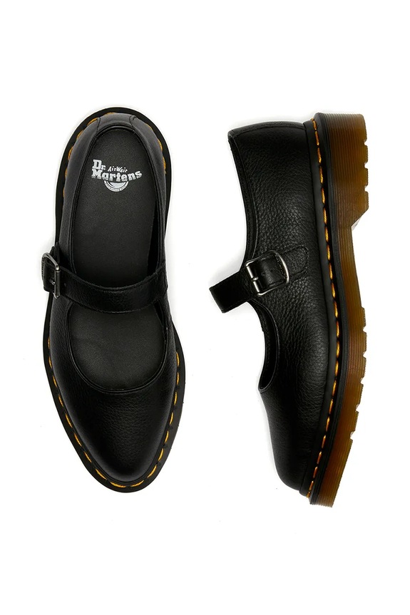 Dr. Martens bőr balerina cipő Elphie MJ Mary Jane DM40685001