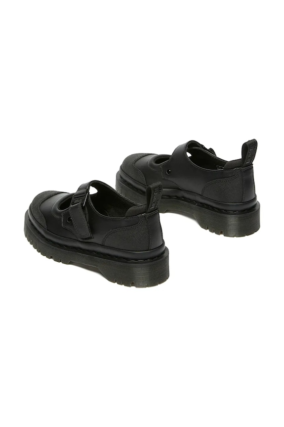 Dr. Martens pantofi de piele Indica II Bex Tech Mary Jane DM41015002 negru