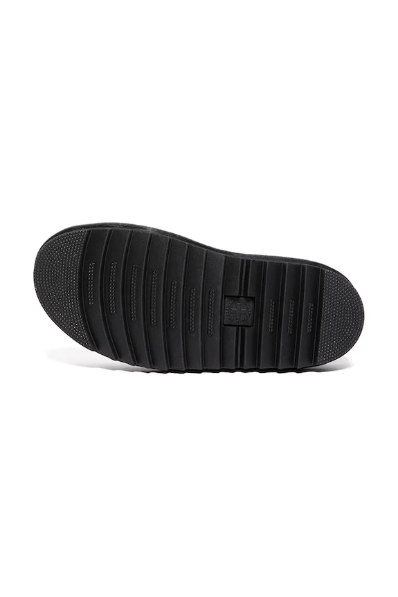 Sandale od brušene kože Dr. Martens Voss II zelena DM41122300
