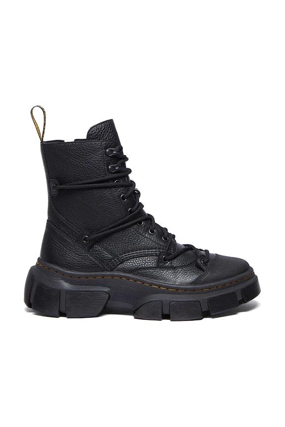 Kožené členkové topánky Dr. Martens DMXL usňová koža čierna DM41646001