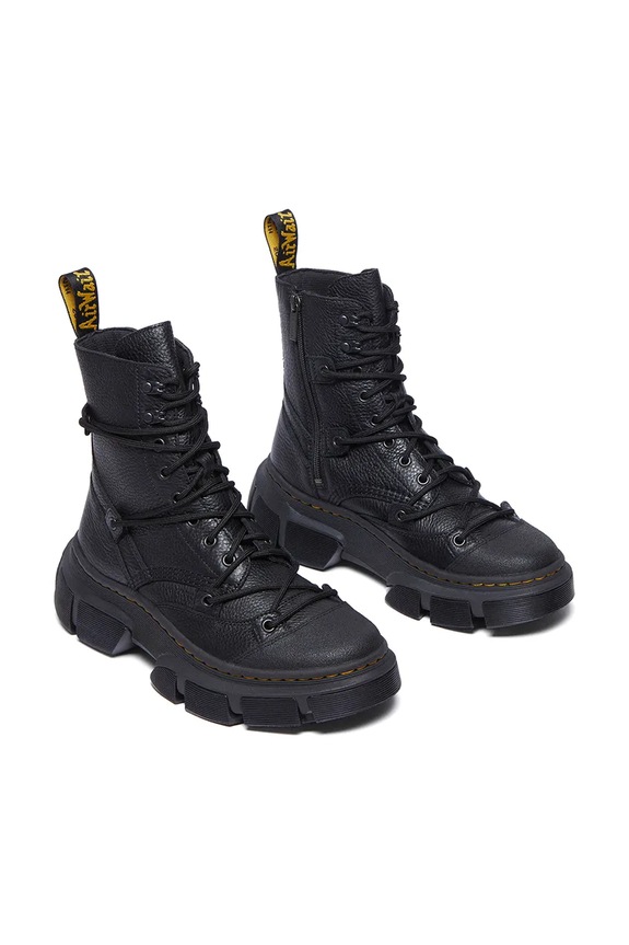 Kožené členkové topánky Dr. Martens DMXL DM41646001 čierna SS26