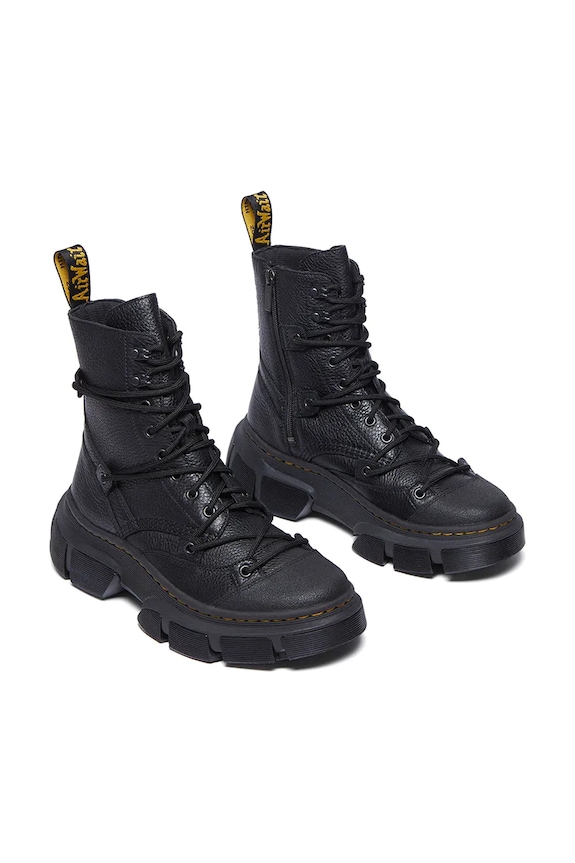 Kožené členkové topánky Dr. Martens DMXL DM41646001 čierna SS26