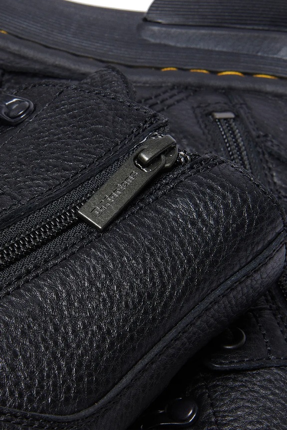 Kožené členkové topánky Dr. Martens DMXL DM41646001 čierna
