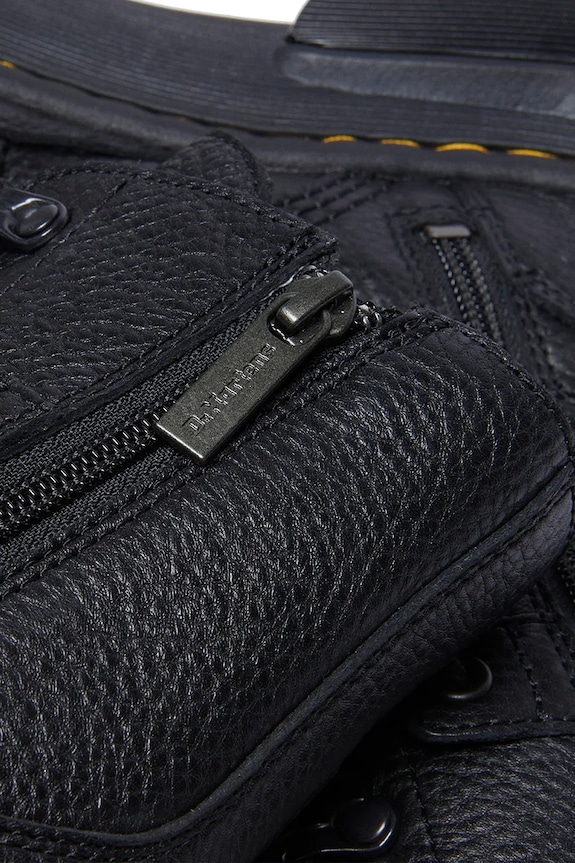 Kožené členkové topánky Dr. Martens DMXL DM41646001 čierna