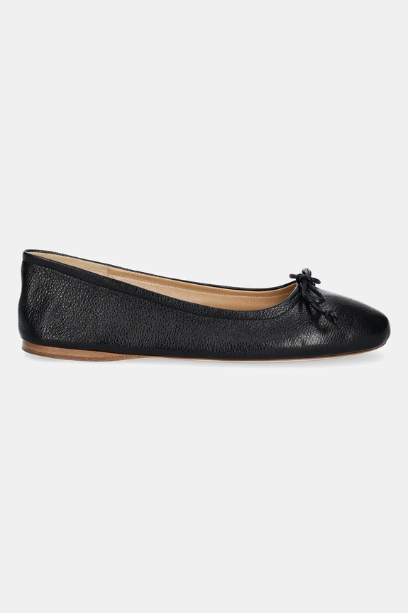 Δερμάτινες μπαλαρίνες JW Anderson BL0031.LA0323.999 μαύρο SS25