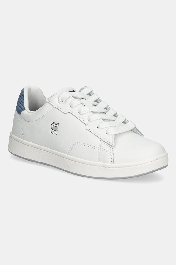 Sneakers boty G-Star CADET POP W přírodní kůže bílá D23406.315