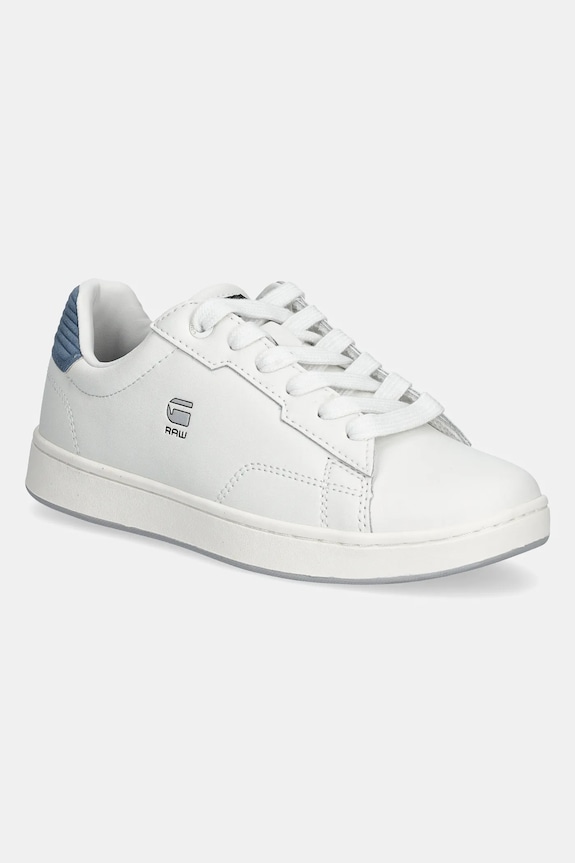 Sneakers boty G-Star CADET POP W přírodní kůže bílá D23406.315