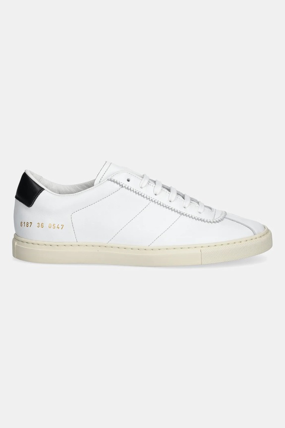 Common Projects sneakers din piele Tennis Classic 6187.0547 alb SS25