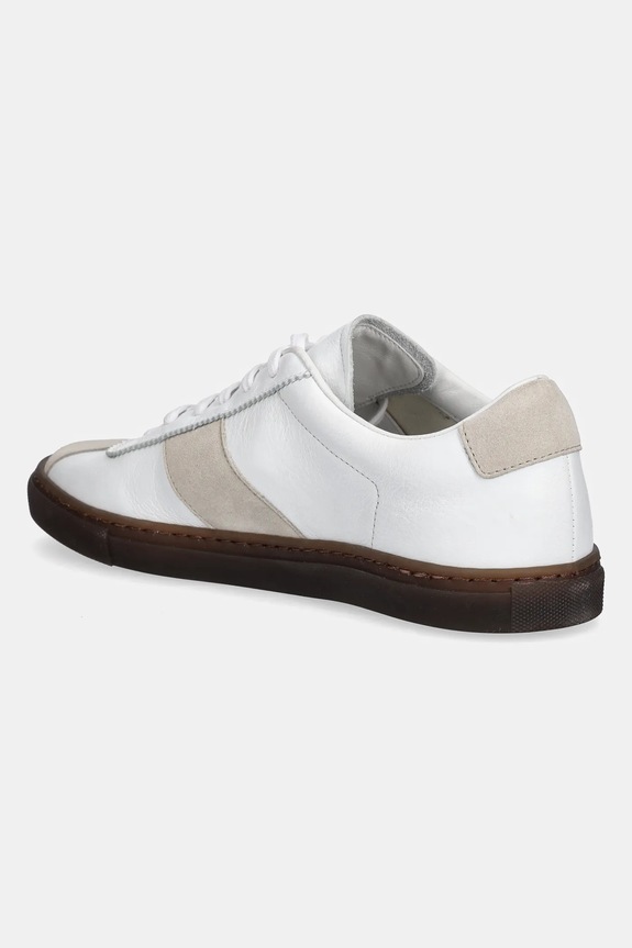 Obuv Kožené tenisky Common Projects Field Trainer 6186.0506 biela