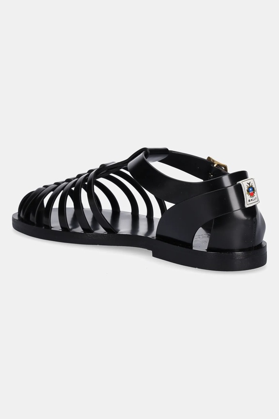 Încălțăminte Bally sandale de piele WF003P.VT174.U901 negru