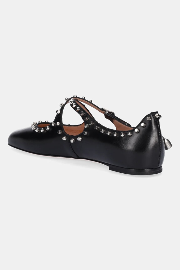 Obuwie Bally baleriny WA051M.VT021.U901 czarny