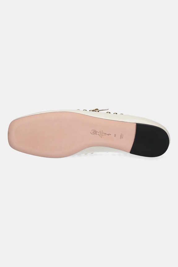 Δερμάτινες μπαλαρίνες Bally WA051Z.VT934.U101 μπεζ