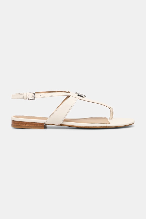 Kožené sandále Lauren Ralph Lauren Everley 802959146009.100 béžová SS25