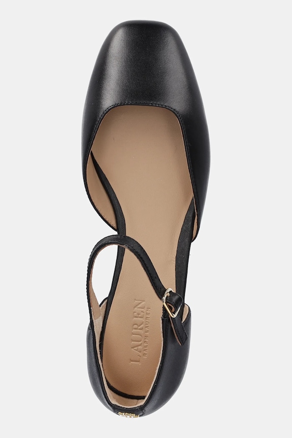 Δερμάτινες γόβες Lauren Ralph Lauren Emellie Mj μαύρο 802961793001.001