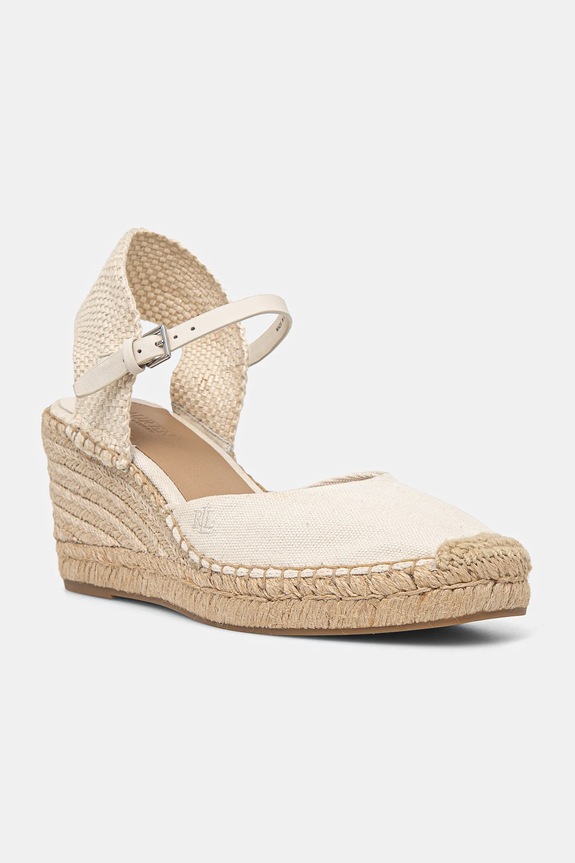 Lauren Ralph Lauren espadrillas Robby tessile beige 802961836004.100