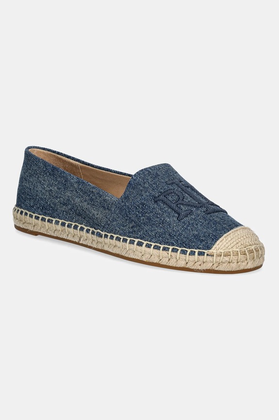 Lauren Ralph Lauren espadrile Cameryn Lg 2 piele bleumarin 802966864001.400