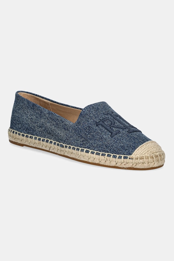 Lauren Ralph Lauren espadrile Cameryn Lg 2 piele bleumarin 802966864001.400