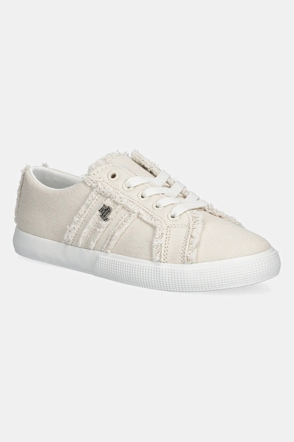Lauren Ralph Lauren sportcipő Janson Fray lapos bézs 802967040001.100