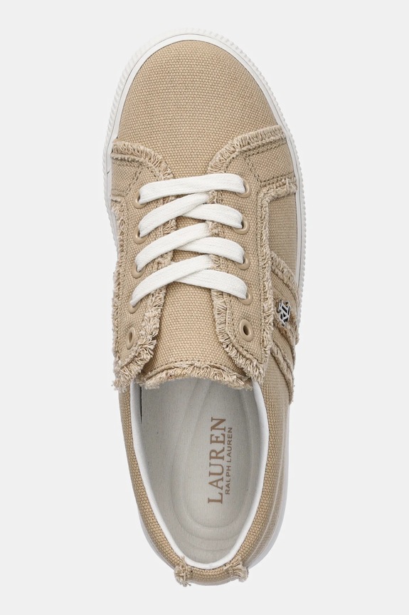 Lauren Ralph Lauren scarpe da ginnastica Janson Fray beige 802967040004.101