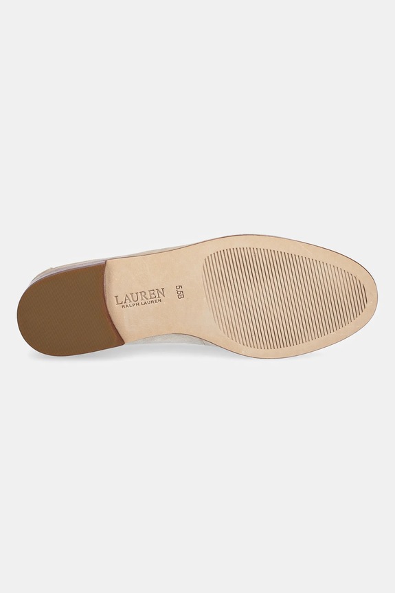 Semišové mokasíny Lauren Ralph Lauren Wynnie 802970584001.101 béžová