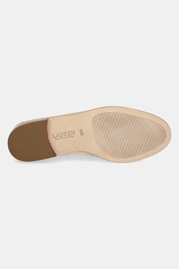 Semišové mokasíny Lauren Ralph Lauren Wynnie 802970584001.101 béžová