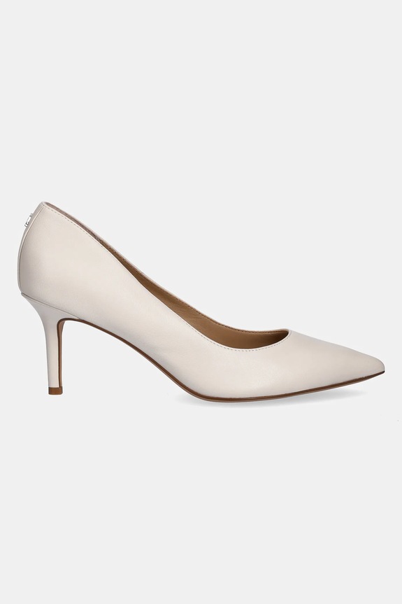 Kožené lodičky Lauren Ralph Lauren Lanette 802972024002.100 béžová SS26