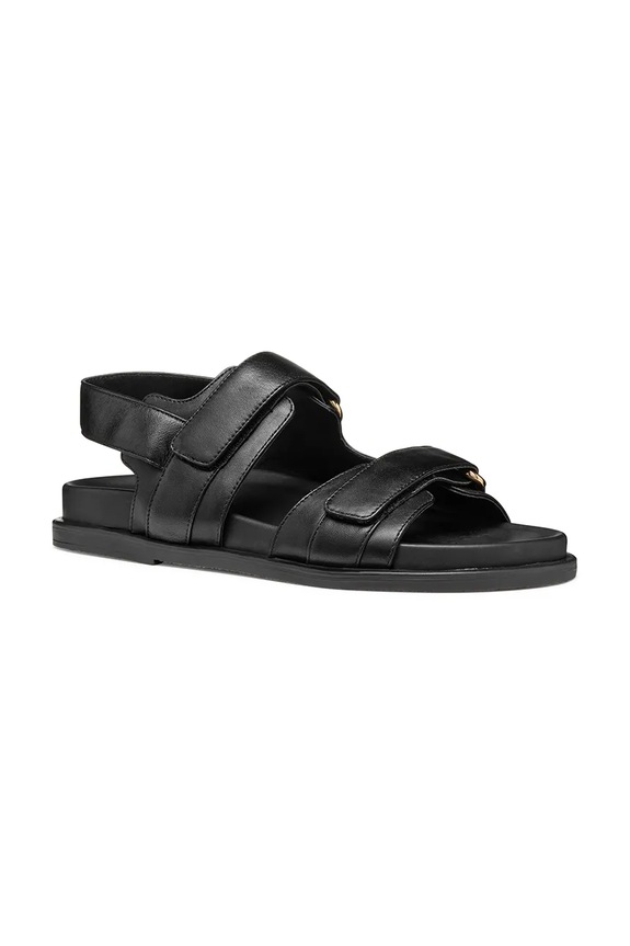 Kožené sandály Geox D ADELASH D55YWC.000TU.C9999 černá SS25